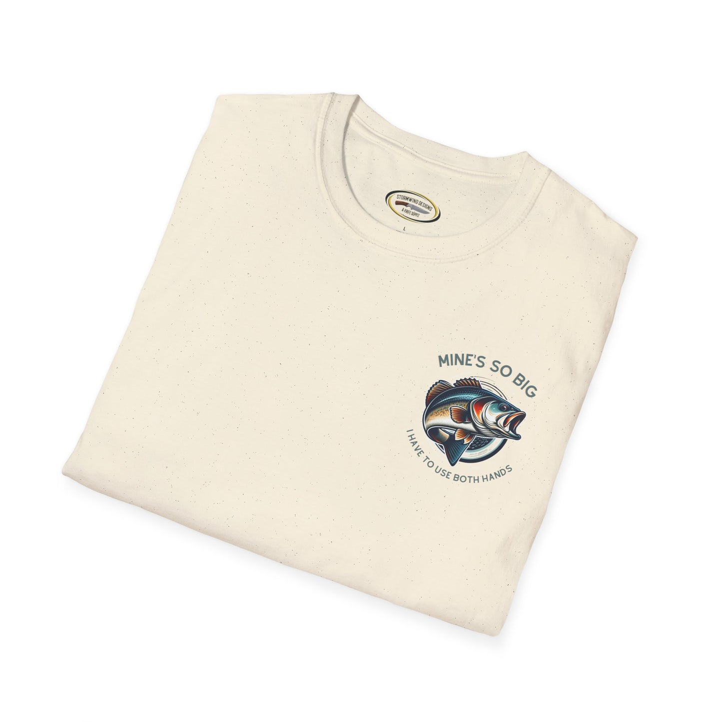 Unisex Bass Fishing T-Shirt | Humorous Angler Tee | Soft-Style Cotton Comfort | Durable & Ethical Casualwear | Funny Fishing Gift