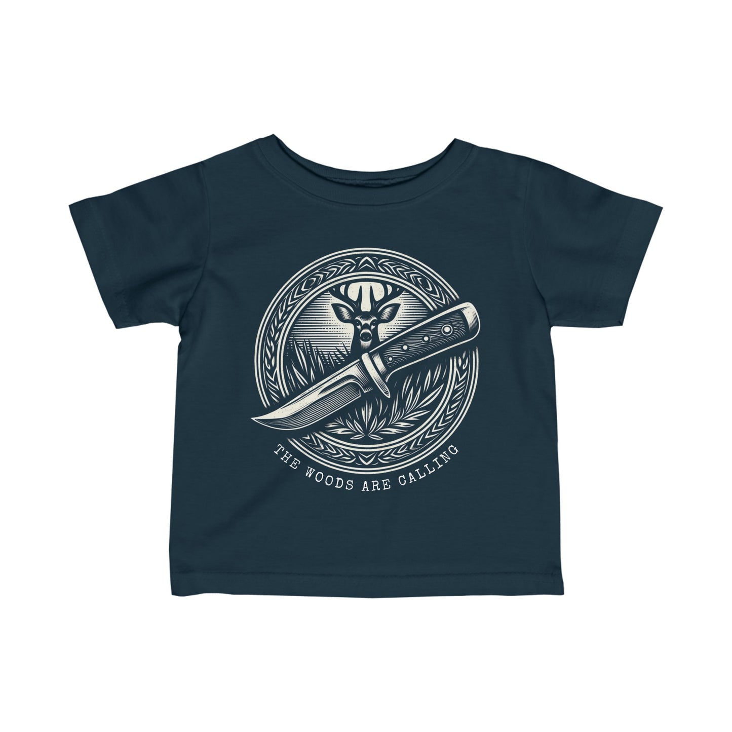 The woods are calling toddler shirt