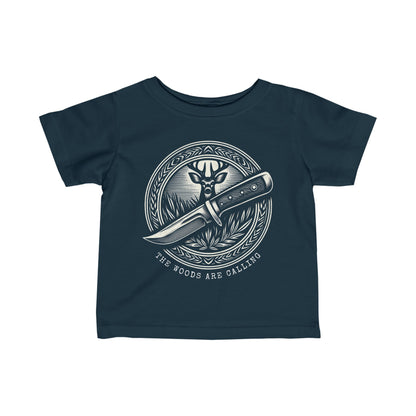 The woods are calling toddler shirt