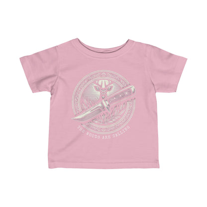 The woods are calling toddler shirt