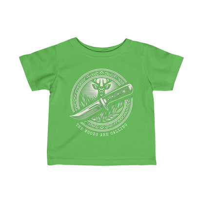 The woods are calling toddler shirt