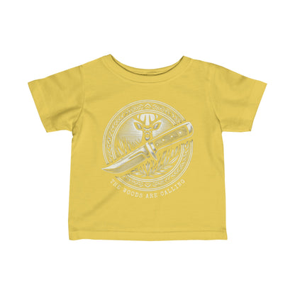 The woods are calling toddler shirt