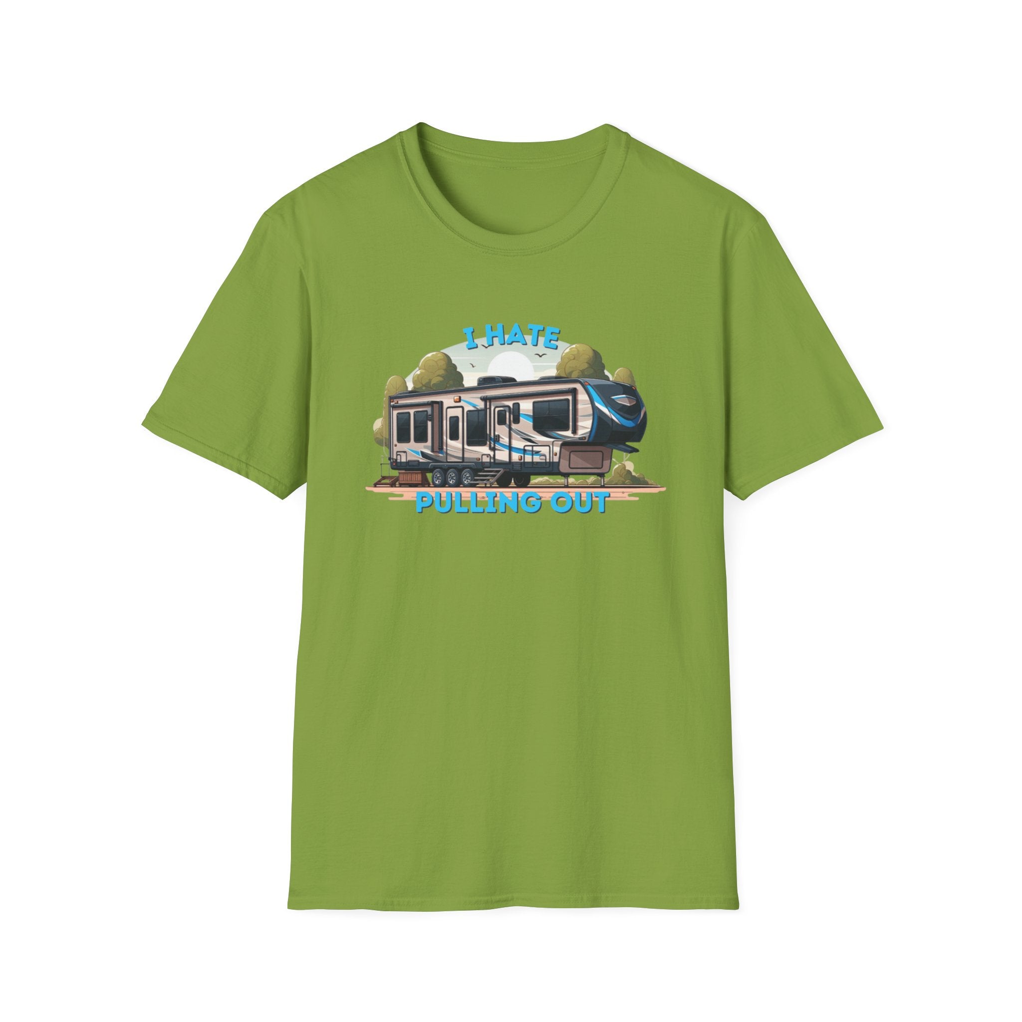 Camps End - I Hate Pulling out -Comfort Tee: Lightweight Cotton, Eco-Friendly, Seamless camping Shirt