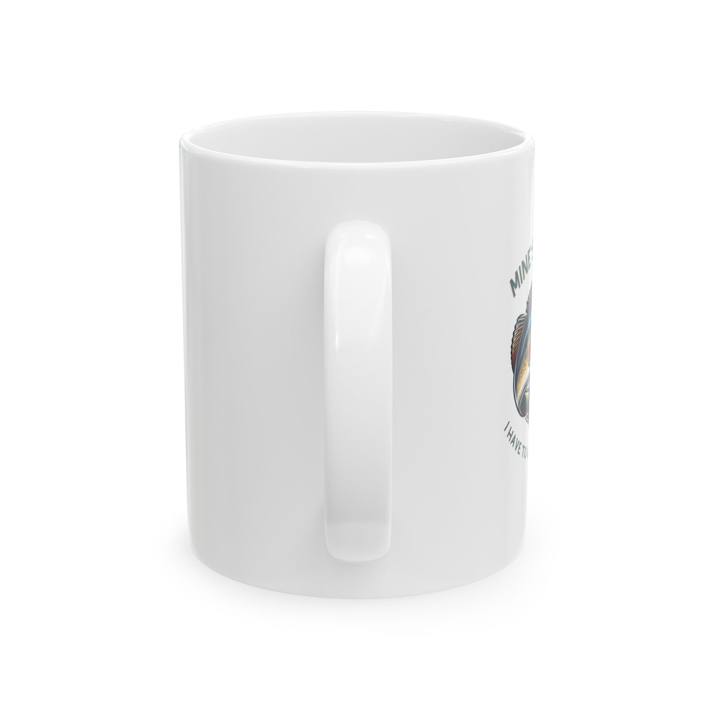 Bass Angler Delight - 11oz or 15oz Ceramic Mugs with Humorous Fishing Slogan, Eco-Friendly, Perfect for Hot & Cold Drinks