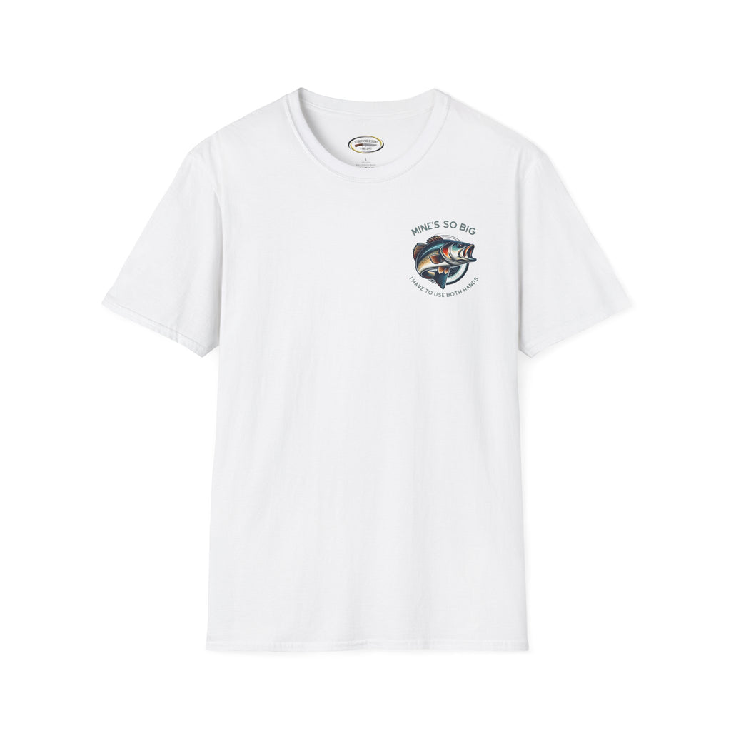 Unisex Bass Fishing T-Shirt | Humorous Angler Tee | Soft-Style Cotton Comfort | Durable & Ethical Casualwear | Funny Fishing Gift