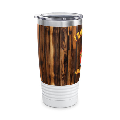Makers & Knife Enthusiasts Ringneck Tumbler - 20oz Double-Wall Stainless Steel with Glossy Print