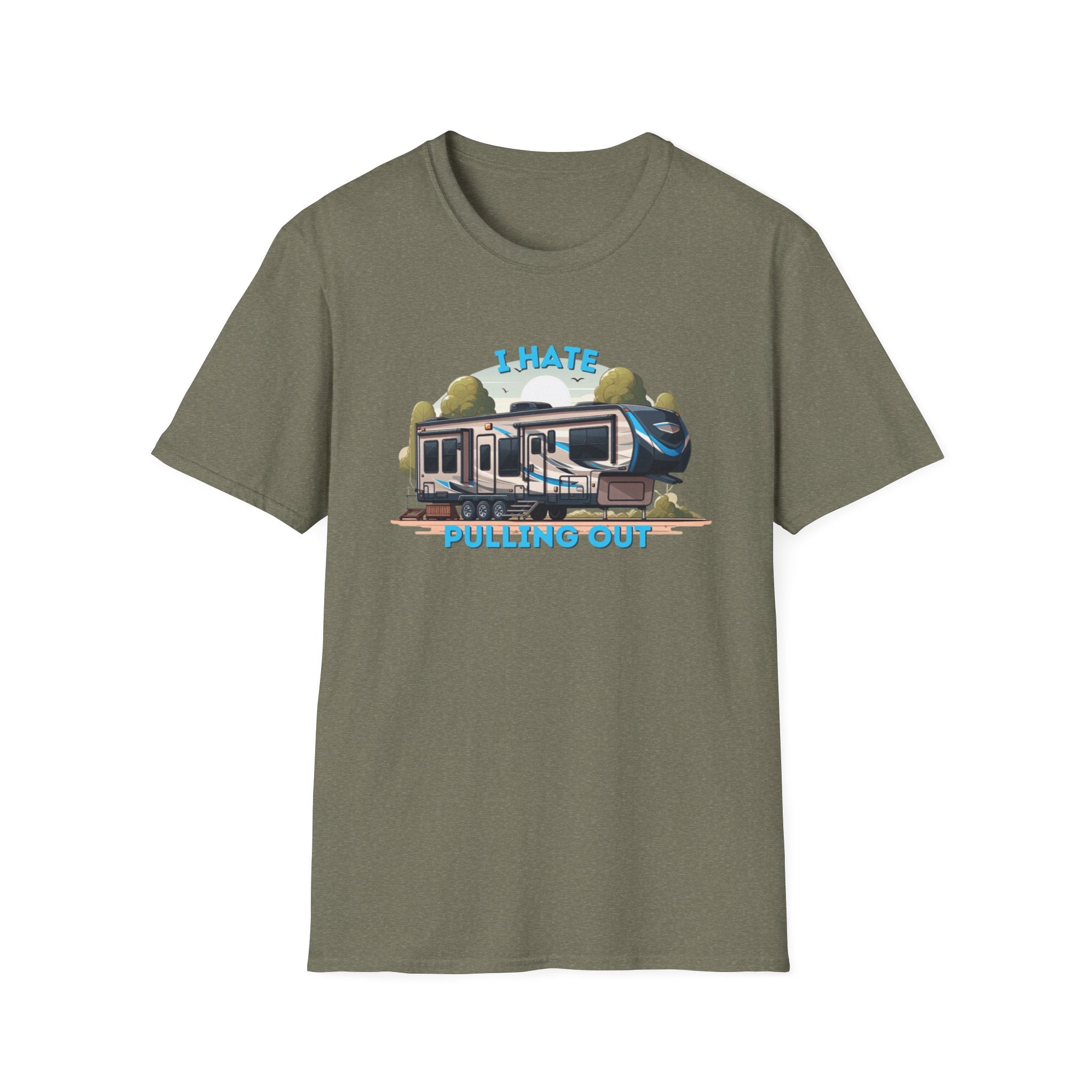 Camps End - I Hate Pulling out -Comfort Tee: Lightweight Cotton, Eco-Friendly, Seamless camping Shirt
