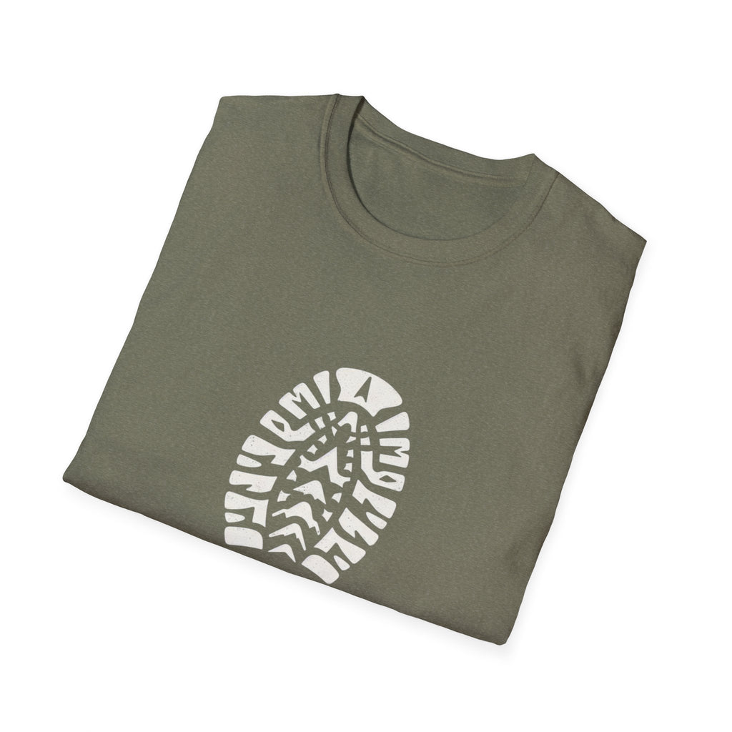 Unisex Take a Hike Soft-Style Tee - 100% Cotton Comfort with Durable Twill Tape & Ribbed Collar