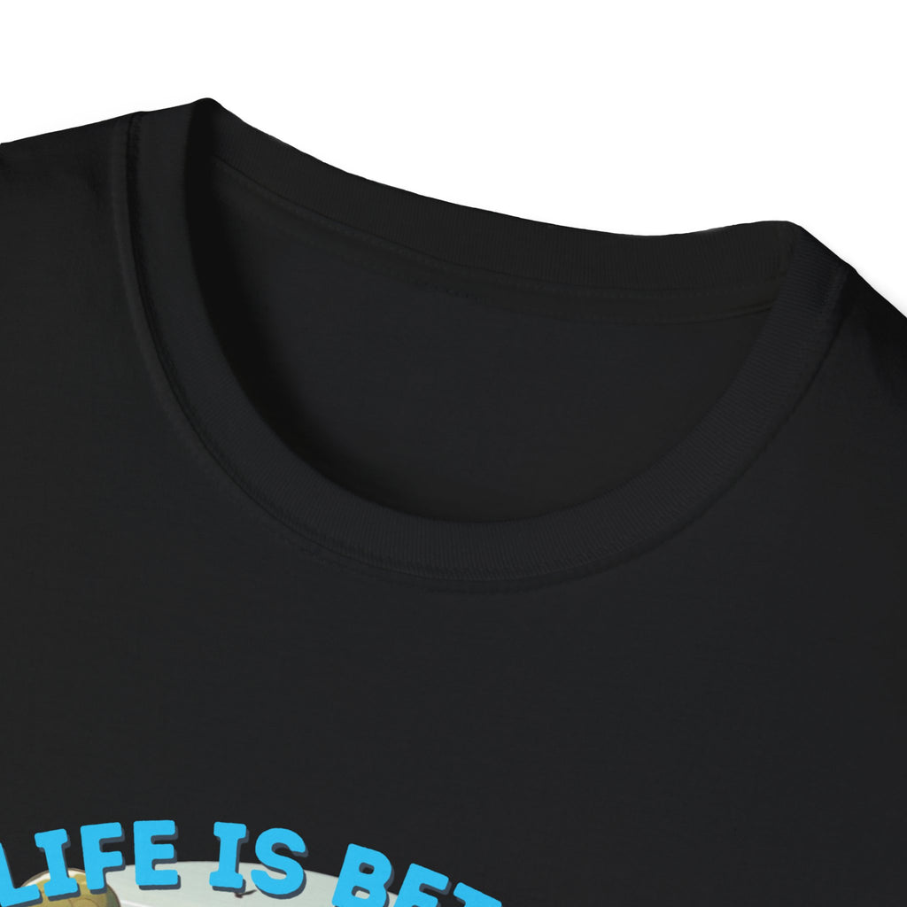 Campers Haven Cotton Tee: Eco-Friendly, Seamless Design, Lightweight Outdoor Comfort