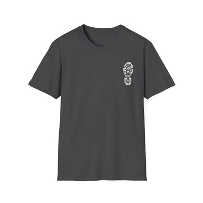 Unisex Take a Hike Soft-Style Tee back print- 100% Cotton Comfort with Durable Twill Tape & Ribbed Collar