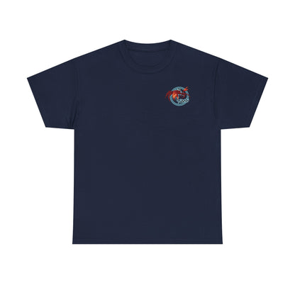 Crab-Themed Unisex Heavy Cotton Tee - Fun Seafood T-Shirt, Beach Wear, Summer Party, Ocean Lover Gift, Casual Style