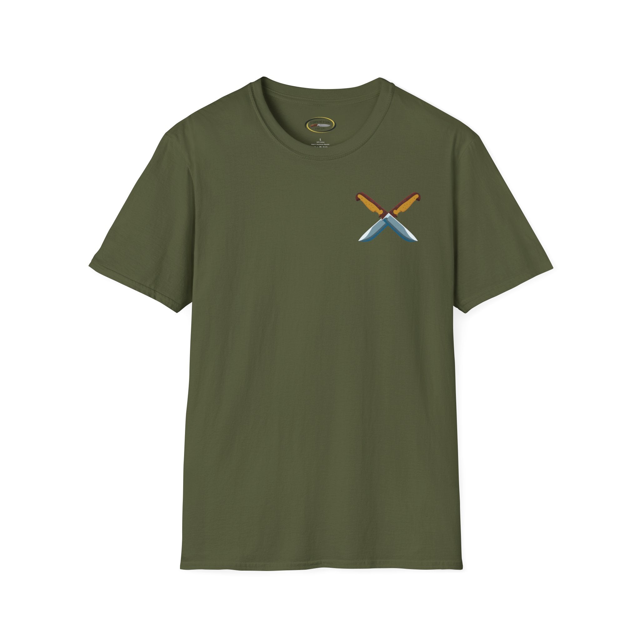I’d Grind That Unisex T-Shirt - Soft Cotton Knife Enthusiast Tee, Durable Crew Neck, Ethically Made