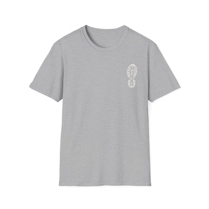 Unisex Take a Hike Soft-Style Tee back print- 100% Cotton Comfort with Durable Twill Tape & Ribbed Collar