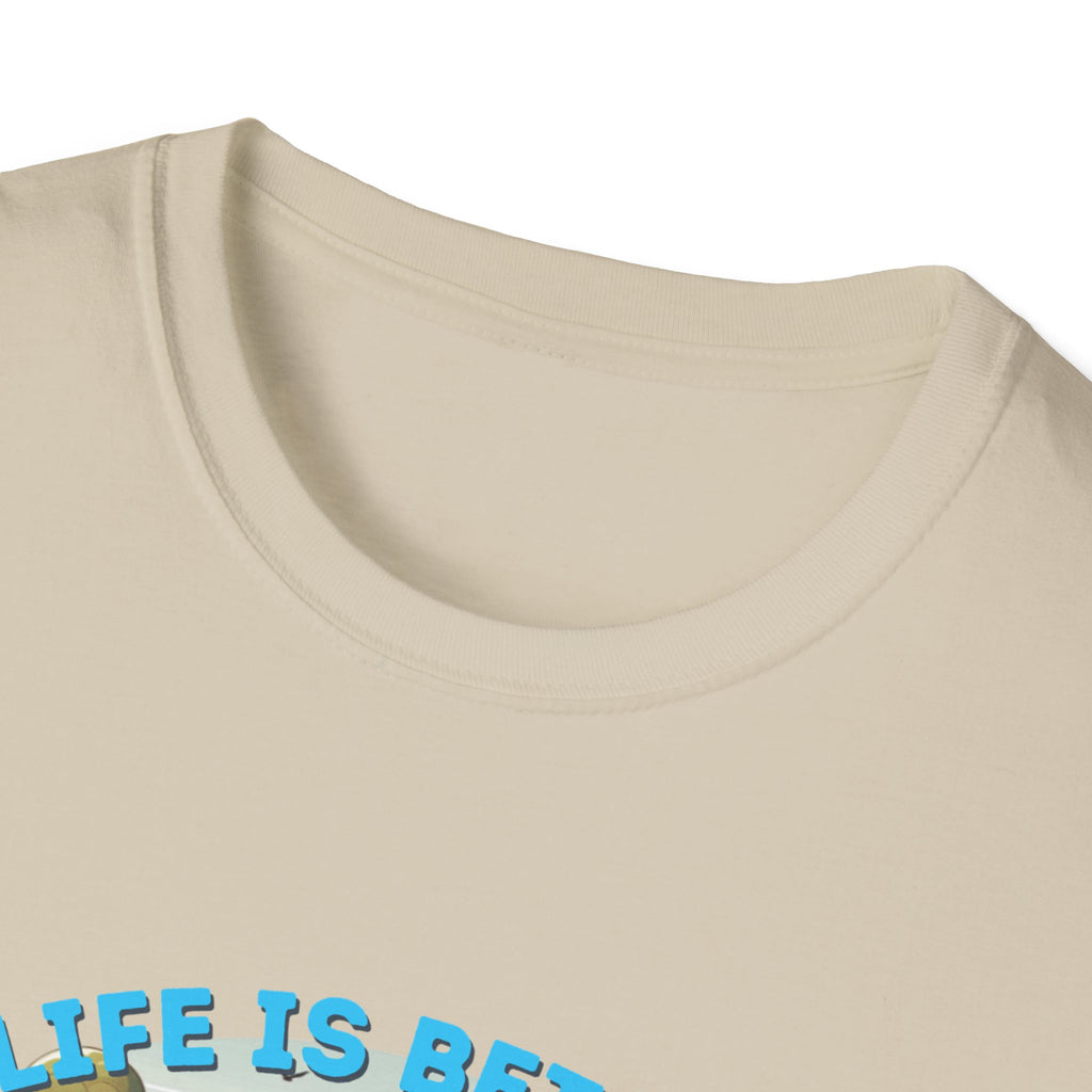 Campers Haven Cotton Tee: Eco-Friendly, Seamless Design, Lightweight Outdoor Comfort