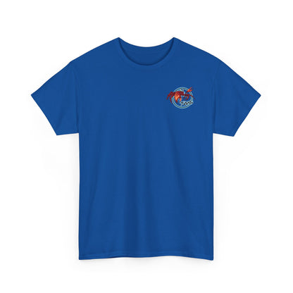 Crab-Themed Unisex Heavy Cotton Tee - Fun Seafood T-Shirt, Beach Wear, Summer Party, Ocean Lover Gift, Casual Style