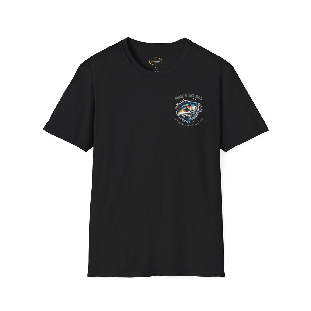 Unisex Bass Fishing T-Shirt | Humorous Angler Tee | Soft-Style Cotton Comfort | Durable & Ethical Casualwear | Funny Fishing Gift