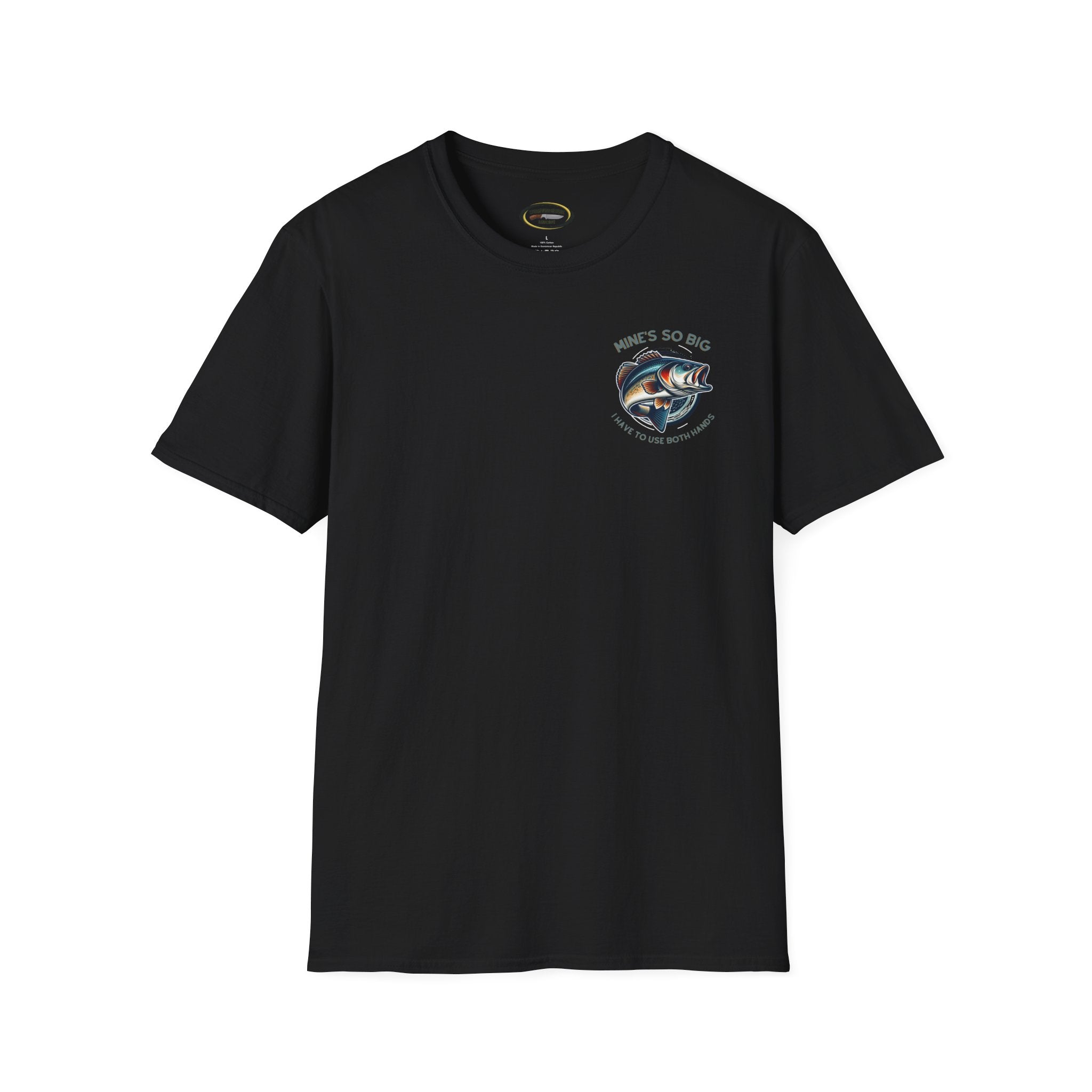 Unisex Bass Fishing T-Shirt | Humorous Angler Tee | Soft-Style Cotton Comfort | Durable & Ethical Casualwear | Funny Fishing Gift