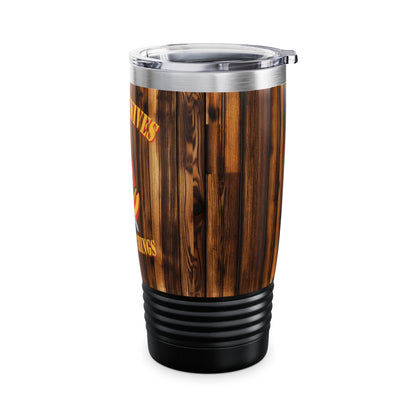 Makers & Knife Enthusiasts Ringneck Tumbler - 20oz Double-Wall Stainless Steel with Glossy Print