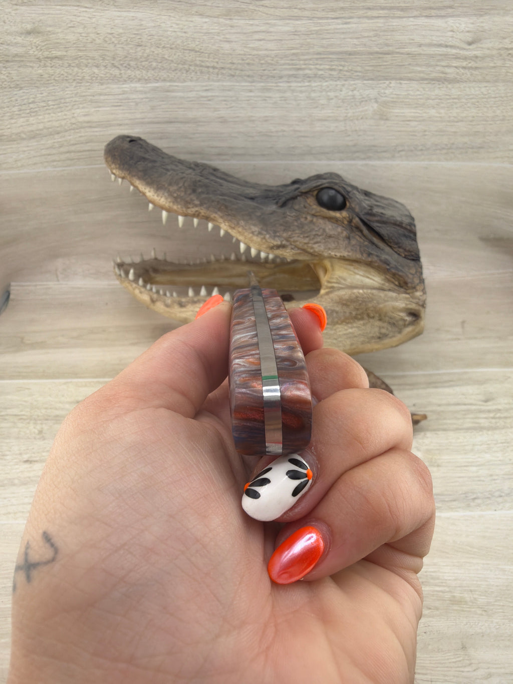 Tribestone – Red/White/Blue Resin