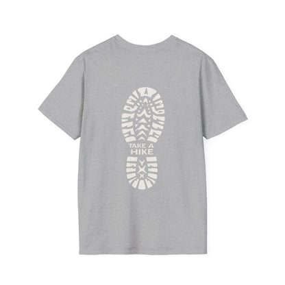 Unisex Take a Hike Soft-Style Tee - 100% Cotton Comfort with Durable Twill Tape & Ribbed Collar