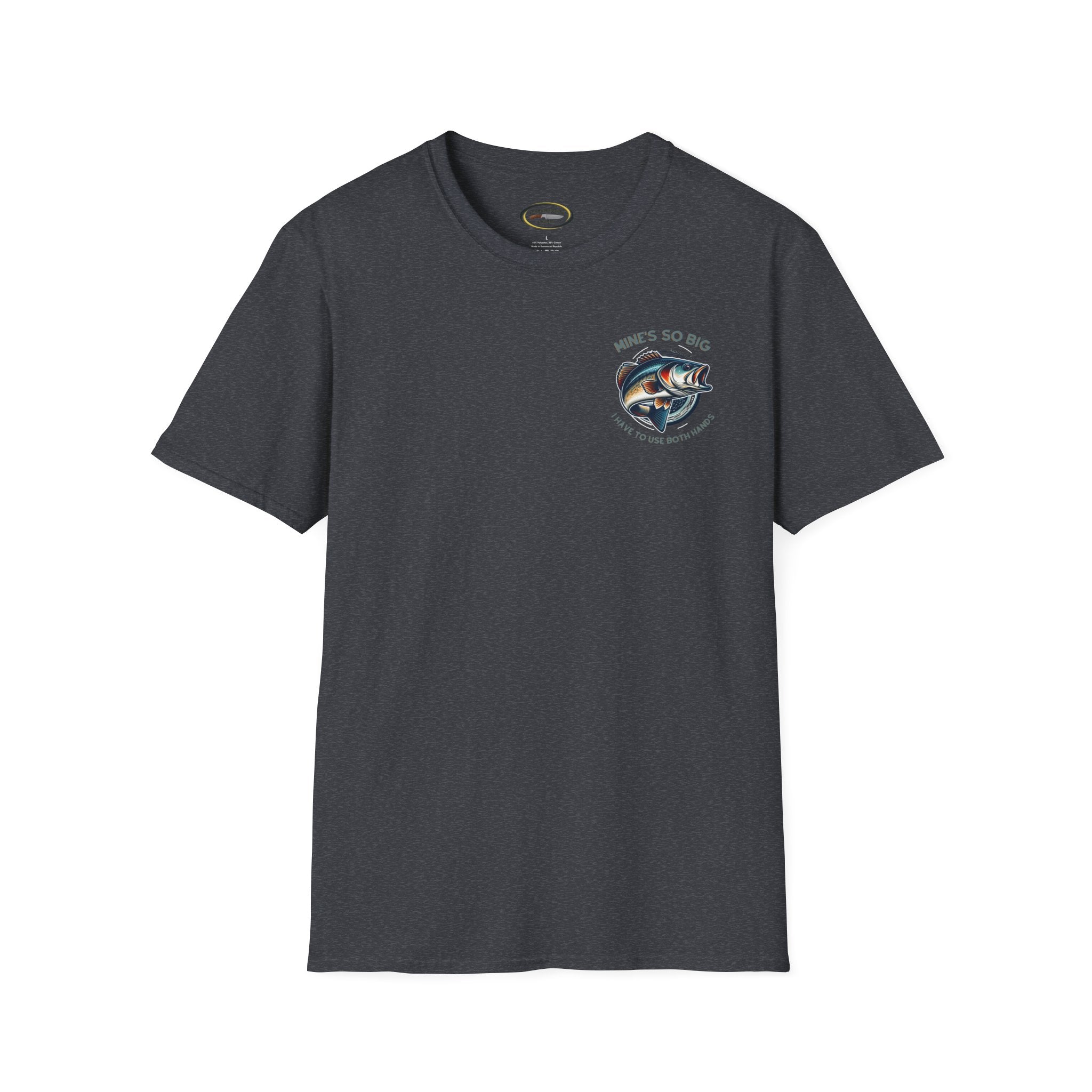 Unisex Bass Fishing T-Shirt | Humorous Angler Tee | Soft-Style Cotton Comfort | Durable & Ethical Casualwear | Funny Fishing Gift