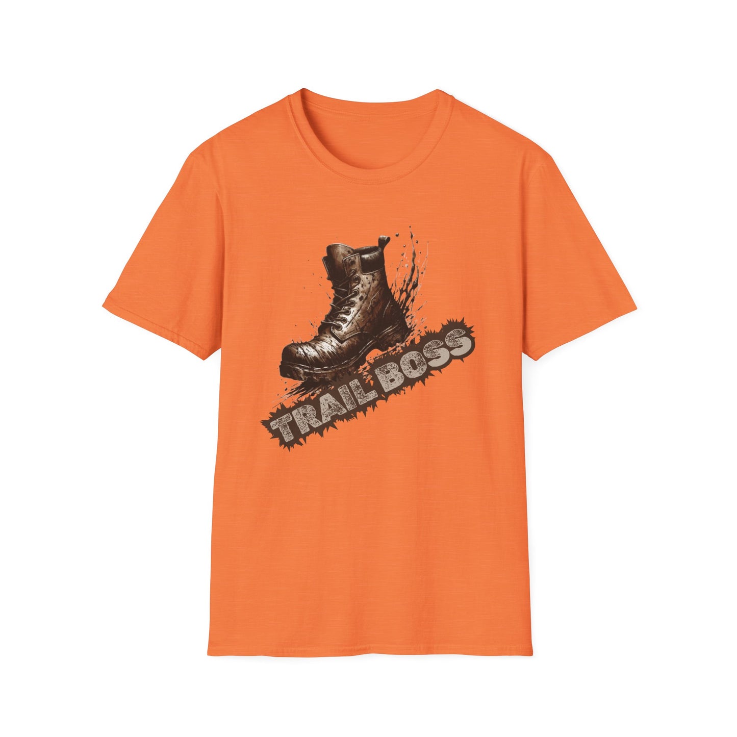 Trail Boss Cotton Tee: Bear-Proof Humor, Eco-Friendly Comfort, Versatile Outdoor Wear