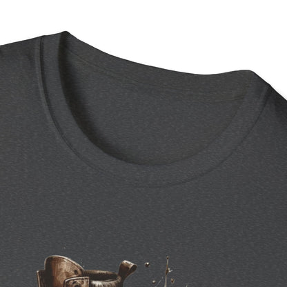 Trail Boss Cotton Tee: Bear-Proof Humor, Eco-Friendly Comfort, Versatile Outdoor Wear