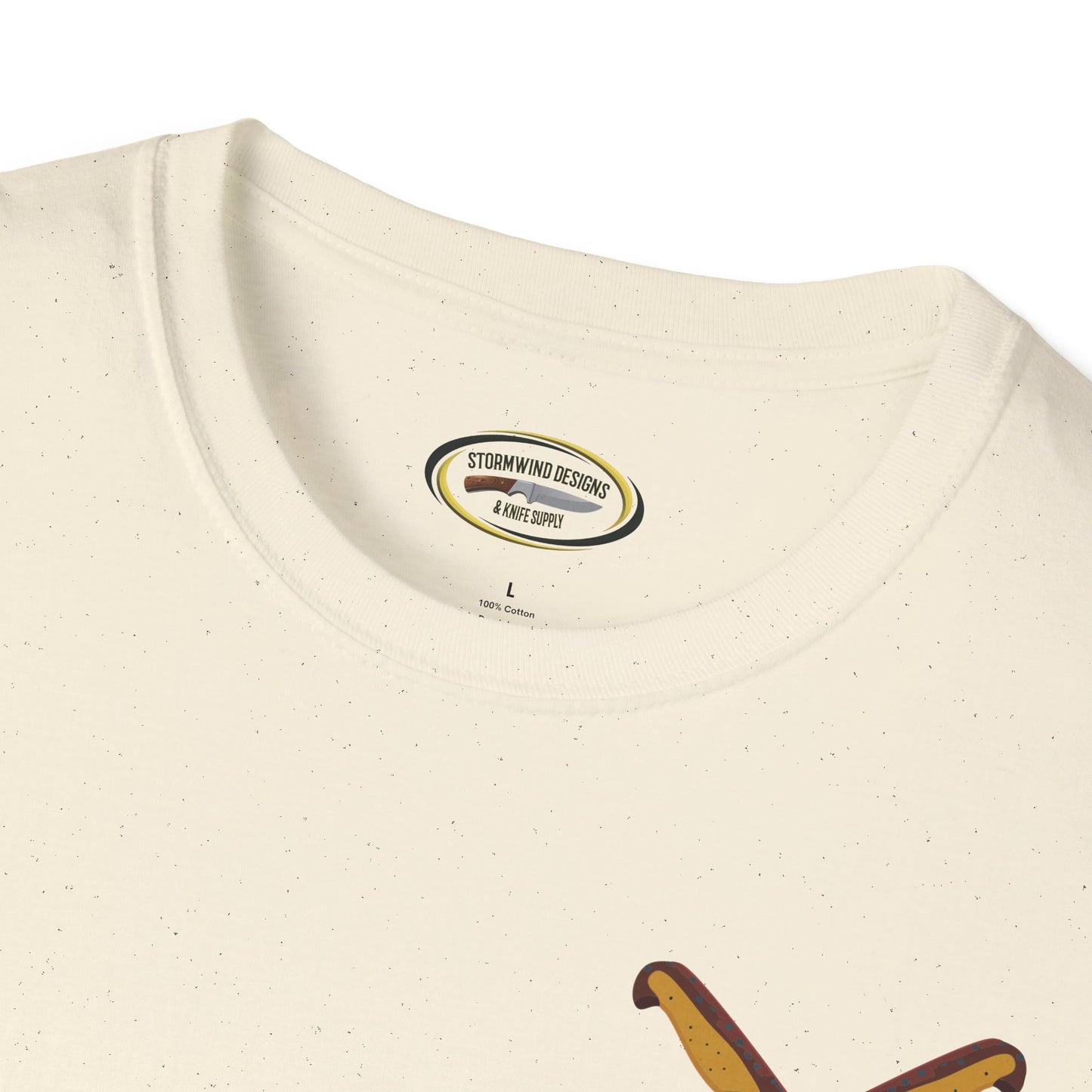 I’d Grind That Unisex T-Shirt - Soft Cotton Knife Enthusiast Tee, Durable Crew Neck, Ethically Made
