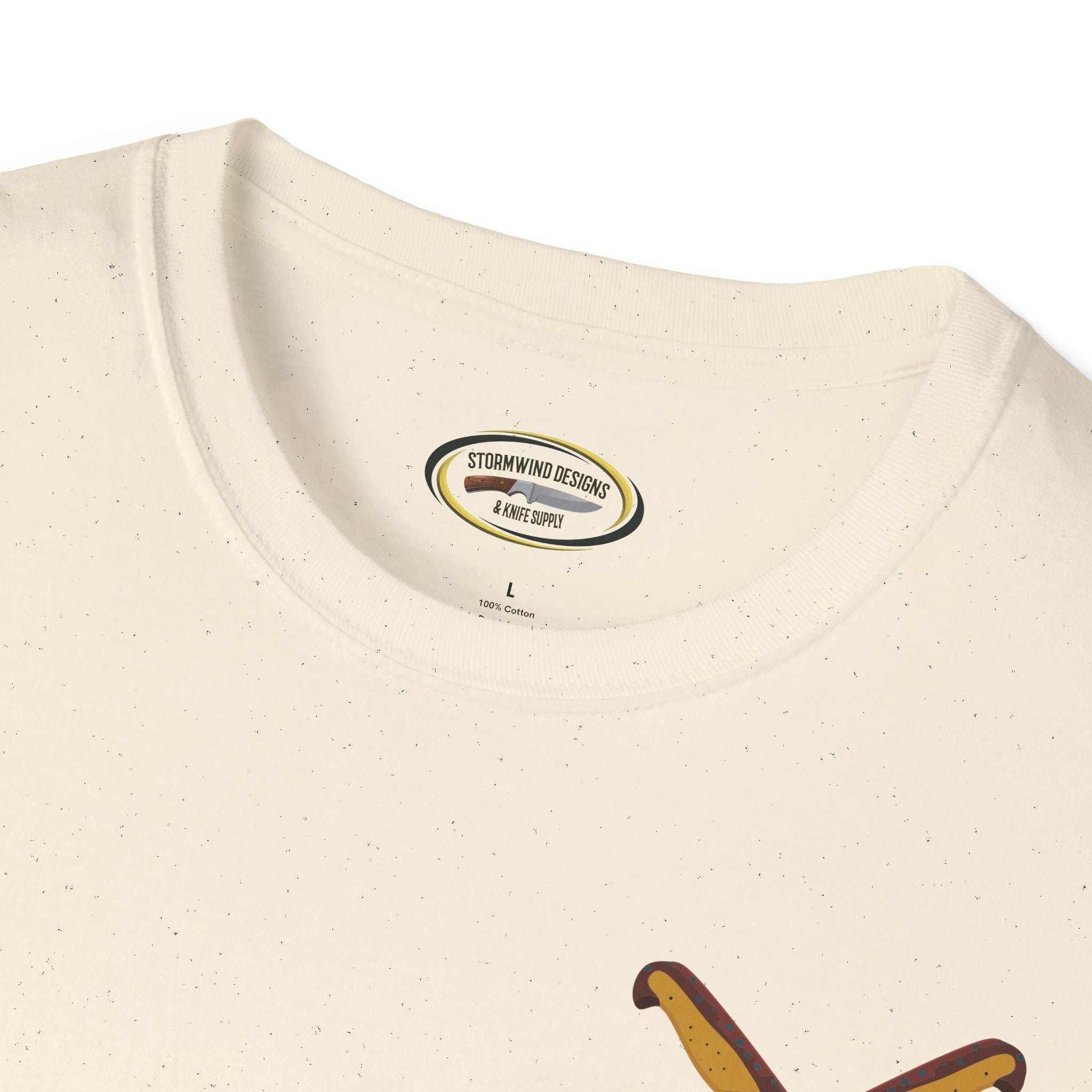 I’d Grind That Unisex T-Shirt - Soft Cotton Knife Enthusiast Tee, Durable Crew Neck, Ethically Made