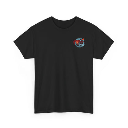 Crab-Themed Unisex Heavy Cotton Tee - Fun Seafood T-Shirt, Beach Wear, Summer Party, Ocean Lover Gift, Casual Style