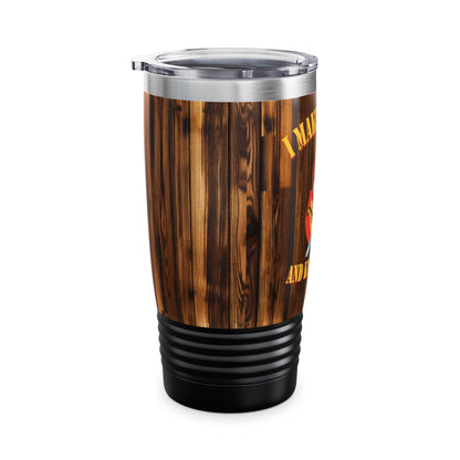Makers & Knife Enthusiasts Ringneck Tumbler - 20oz Double-Wall Stainless Steel with Glossy Print