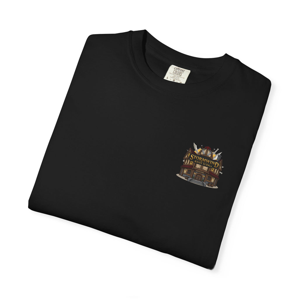 Stormwind-Inspired Unisex T-Shirt, Fantasy Apparel, Gamer Shirt, Gift for Gamers, Casual Wear, Gaming Merchandise