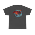 Crab-Themed Unisex Heavy Cotton Tee - Fun Seafood T-Shirt, Beach Wear, Summer Party, Ocean Lover Gift, Casual Style
