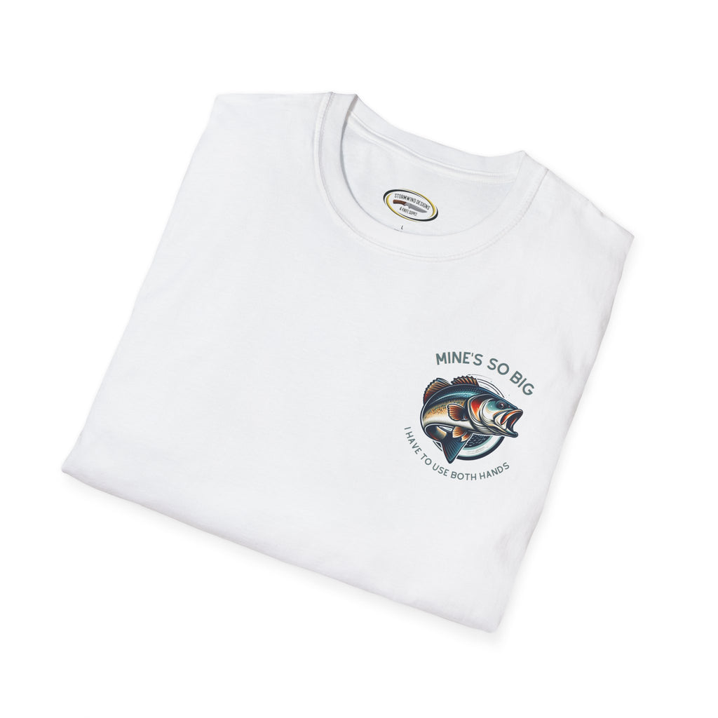 Unisex Bass Fishing T-Shirt | Humorous Angler Tee | Soft-Style Cotton Comfort | Durable & Ethical Casualwear | Funny Fishing Gift