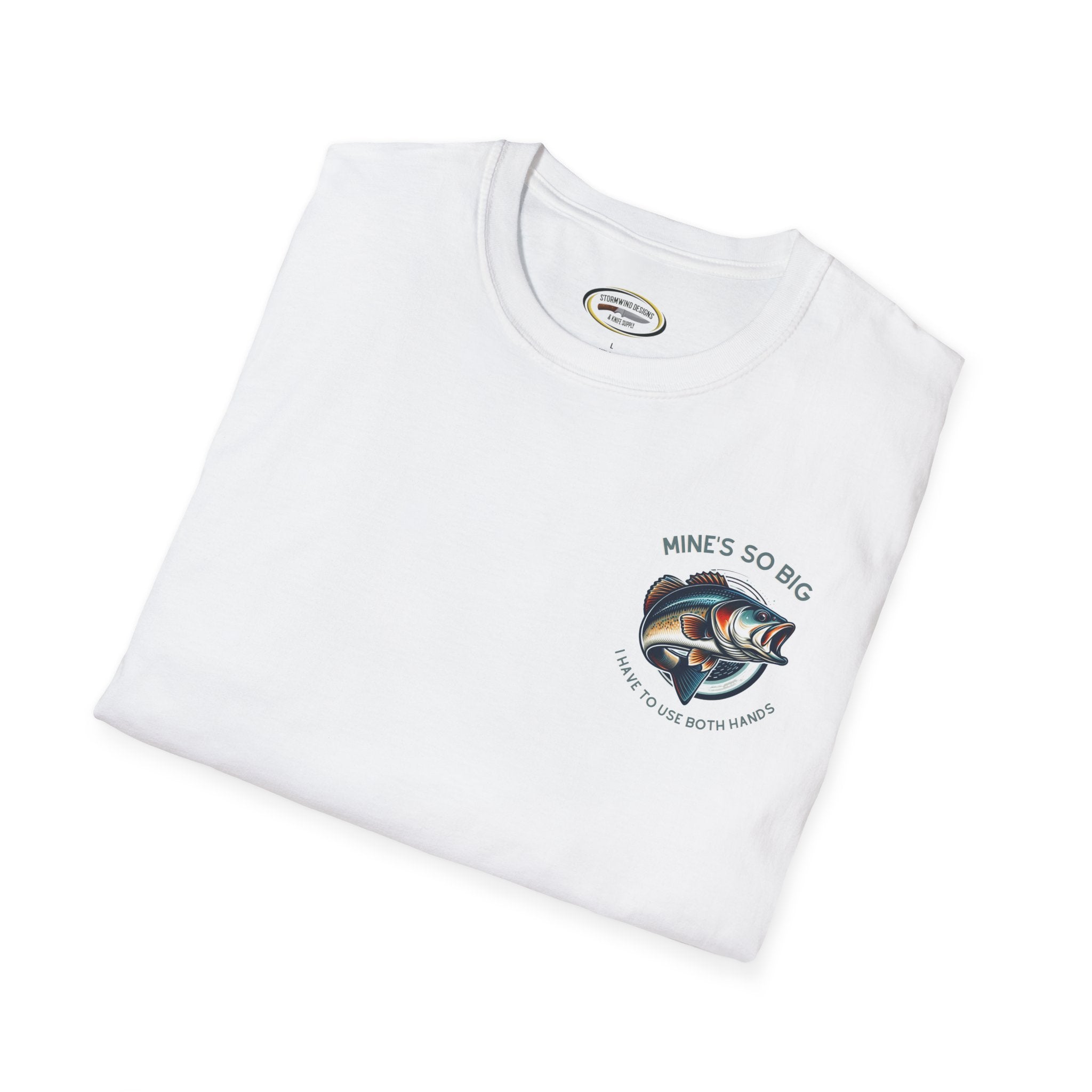 Unisex Bass Fishing T-Shirt | Humorous Angler Tee | Soft-Style Cotton Comfort | Durable & Ethical Casualwear | Funny Fishing Gift