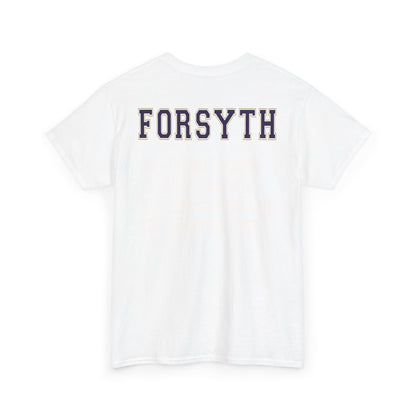 Football Fan Unisex Heavy Cotton Tee | Panthers Support Shirt, Team Pride Wear, Sports Apparel, Game Day T-Shirt, Forsyth Tee