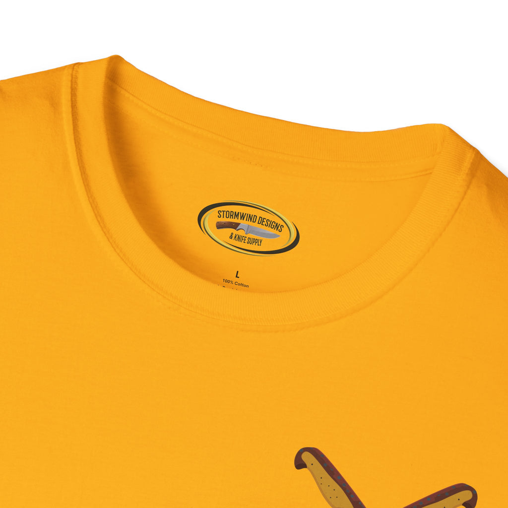 I’d Grind That Unisex T-Shirt - Soft Cotton Knife Enthusiast Tee, Durable Crew Neck, Ethically Made