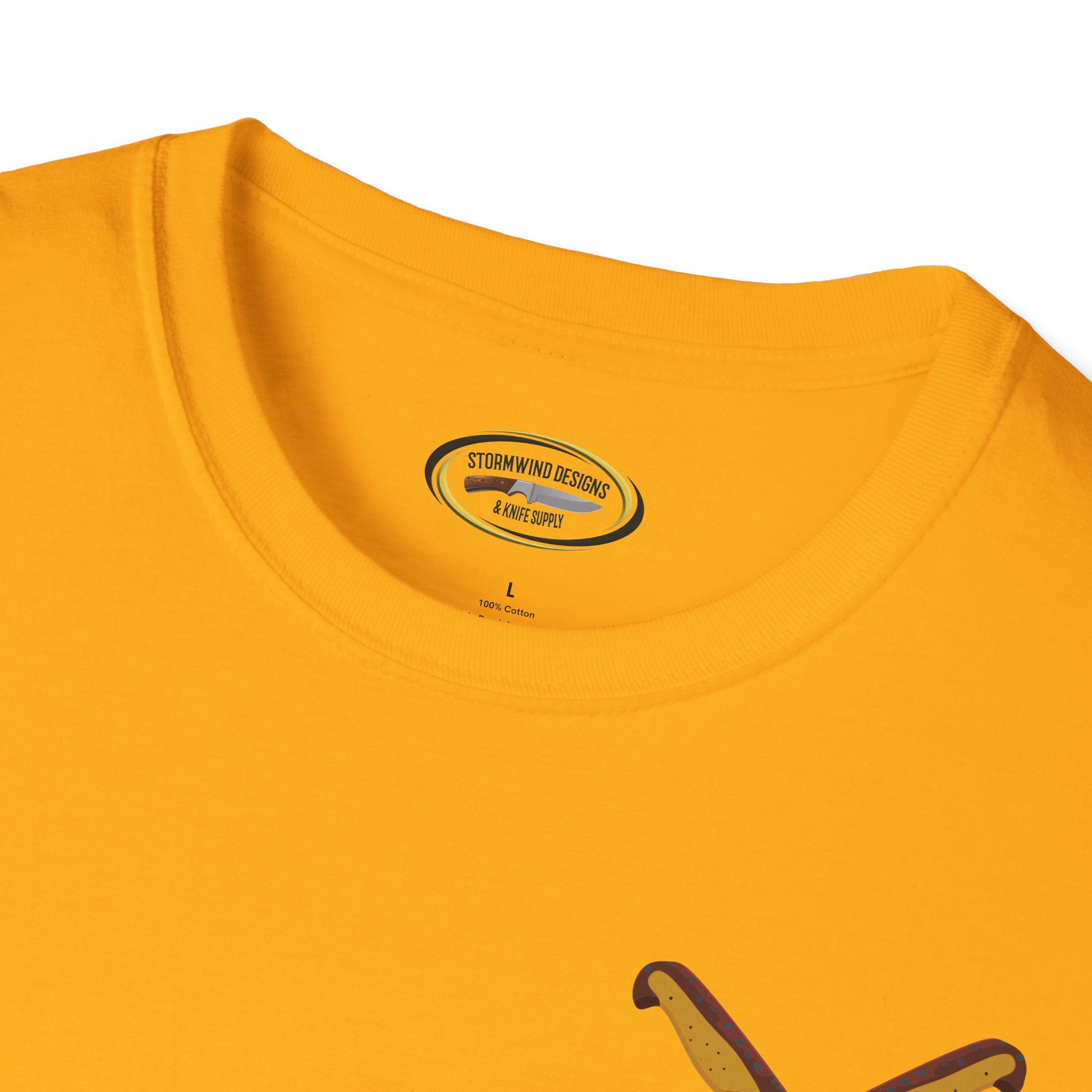 I’d Grind That Unisex T-Shirt - Soft Cotton Knife Enthusiast Tee, Durable Crew Neck, Ethically Made