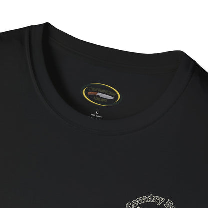 Unisex ‘Country Boys Always Survive’ Tee - Soft Ring-Spun Cotton, Durable Twill Tape Shoulders, Ethically Made & Oeko-Tex Certified