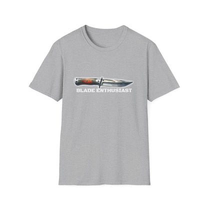 Blade Enthusiasts Soft-Style Tee - Knifeologist | Ethical & Lightweight Cotton Blend for Everyday Wear