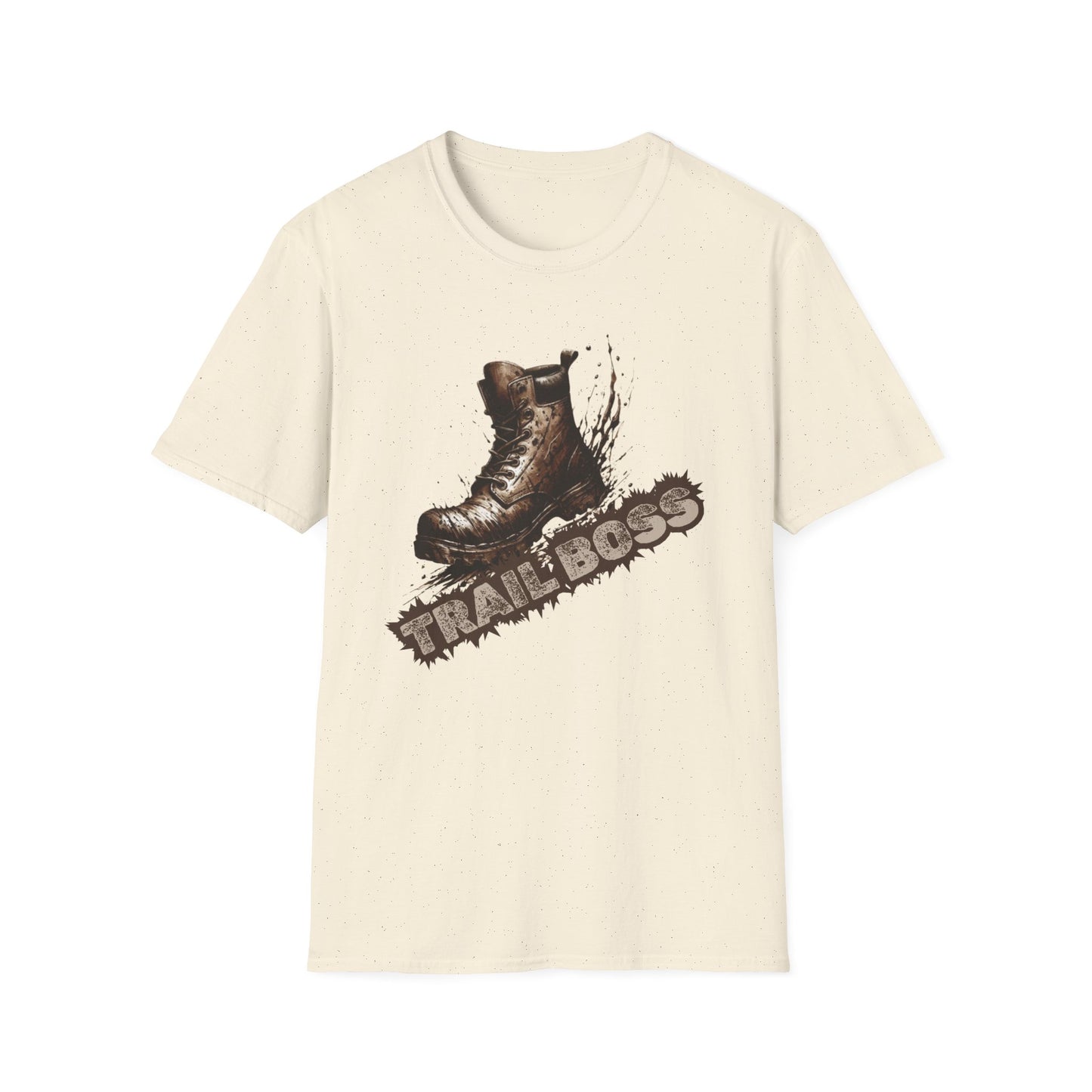 Trail Boss Cotton Tee: Bear-Proof Humor, Eco-Friendly Comfort, Versatile Outdoor Wear