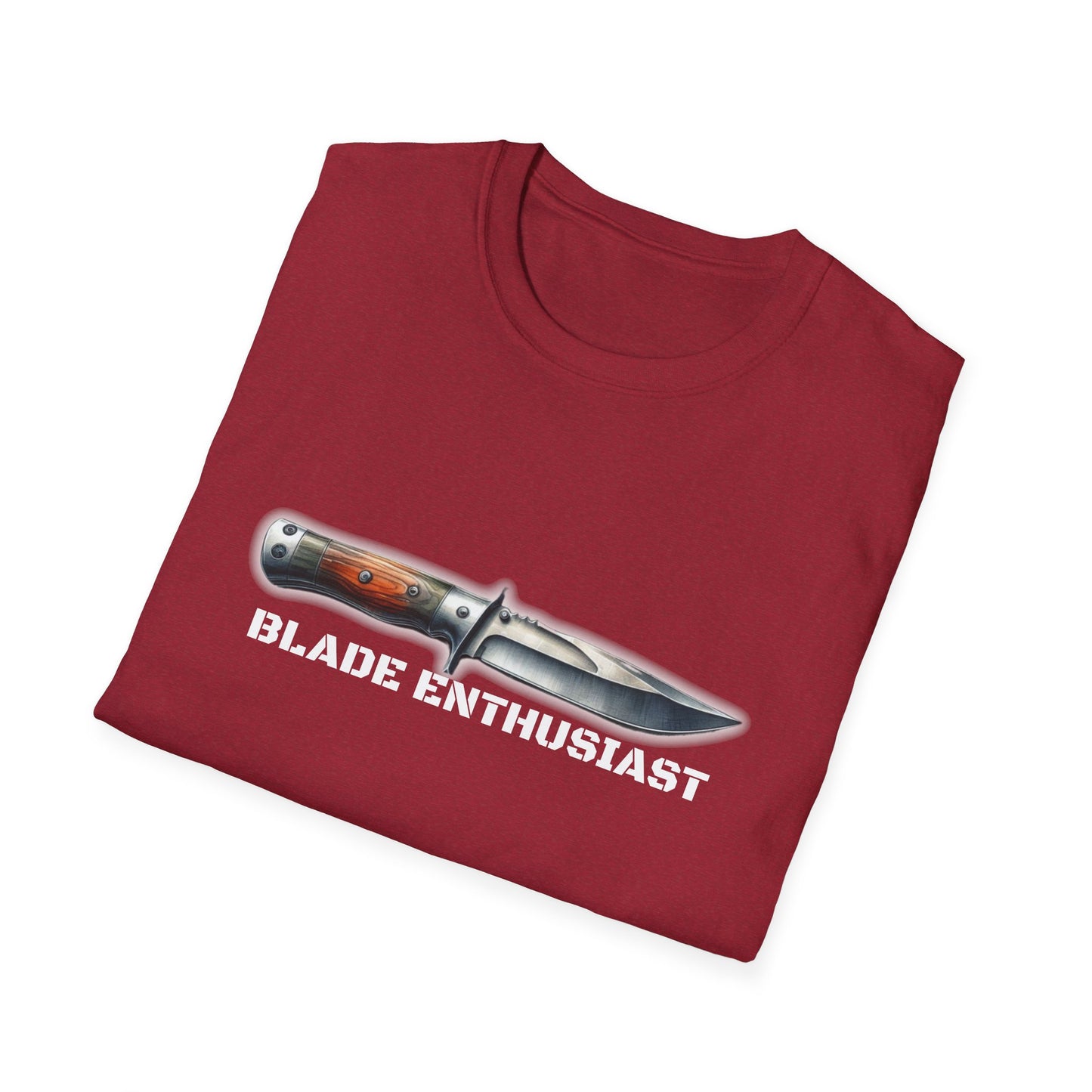 Blade Enthusiasts Soft-Style Tee - Knifeologist | Ethical & Lightweight Cotton Blend for Everyday Wear