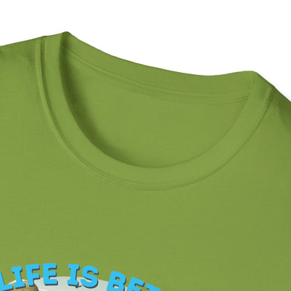 Campers Haven Cotton Tee: Eco-Friendly, Seamless Design, Lightweight Outdoor Comfort