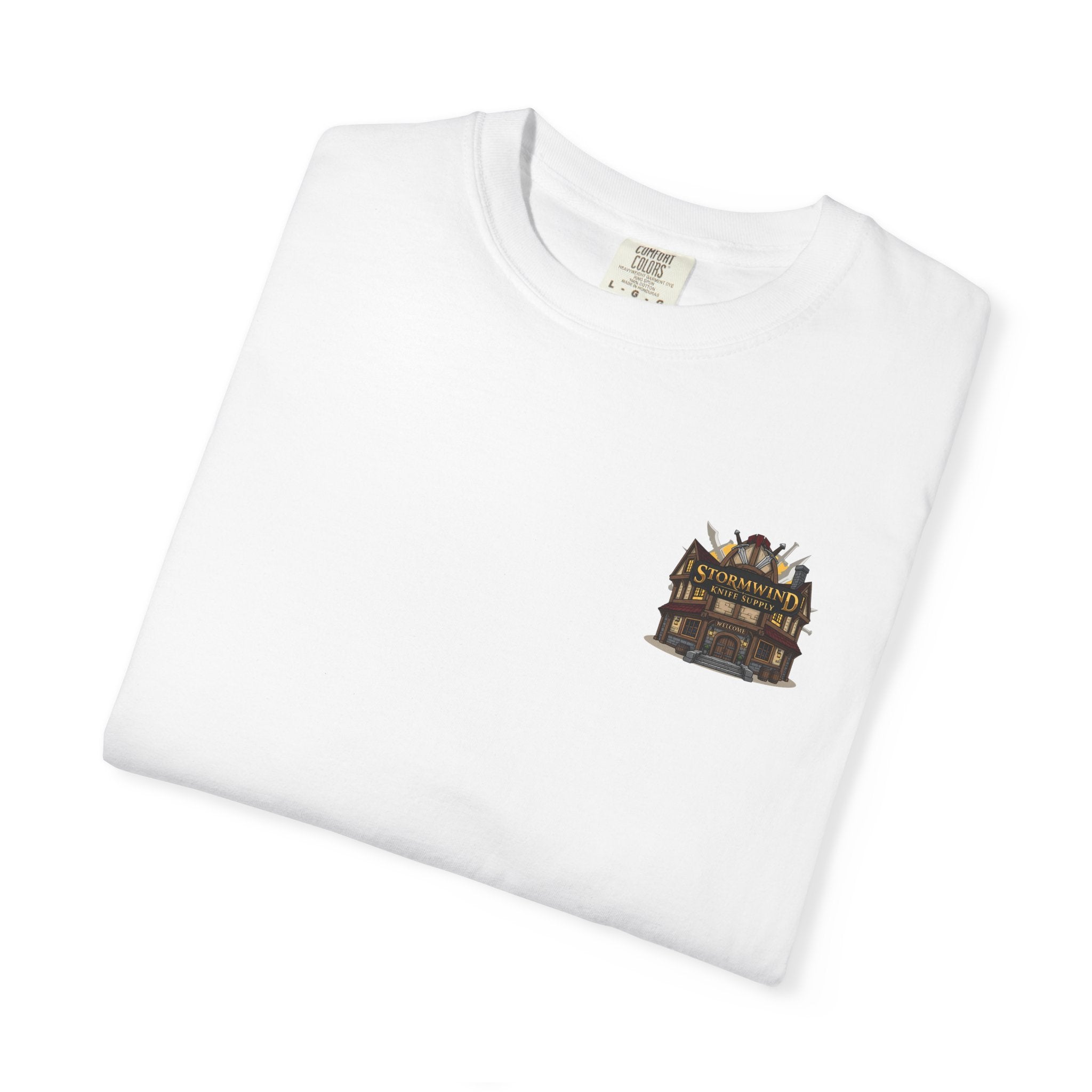 Stormwind-Inspired Unisex T-Shirt, Fantasy Apparel, Gamer Shirt, Gift for Gamers, Casual Wear, Gaming Merchandise