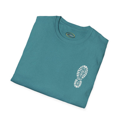 Unisex Take a Hike Soft-Style Tee - 100% Cotton Comfort with Durable Twill Tape & Ribbed Collar
