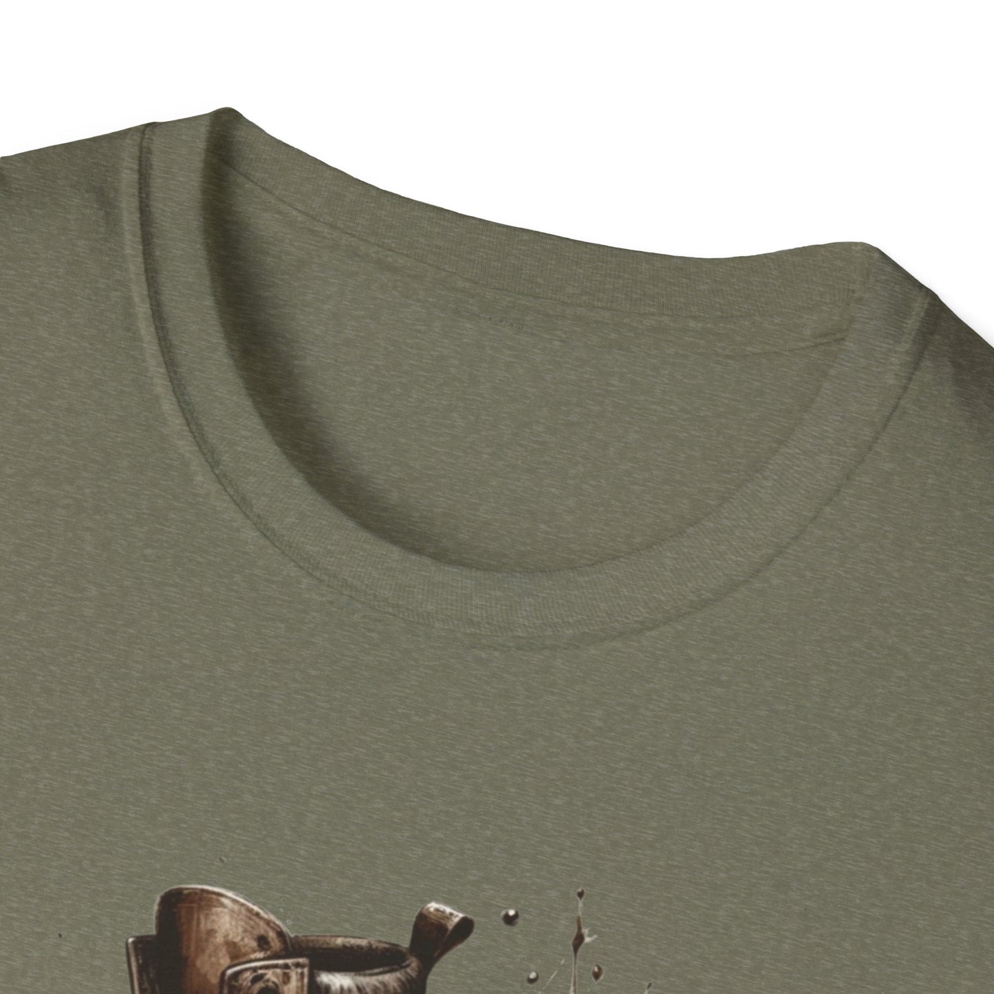 Trail Boss Cotton Tee: Bear-Proof Humor, Eco-Friendly Comfort, Versatile Outdoor Wear