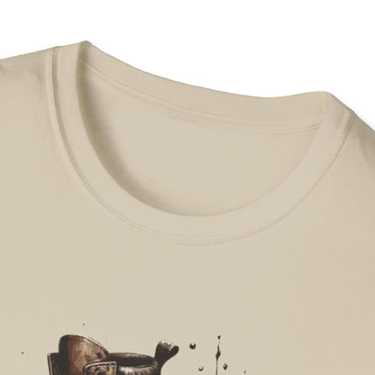 Trail Boss Cotton Tee: Bear-Proof Humor, Eco-Friendly Comfort, Versatile Outdoor Wear