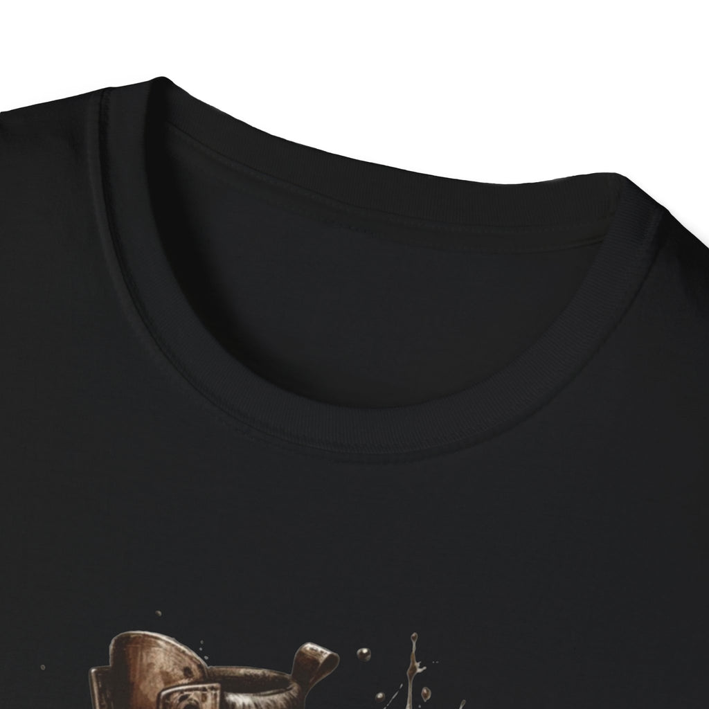 Trail Boss Cotton Tee: Bear-Proof Humor, Eco-Friendly Comfort, Versatile Outdoor Wear
