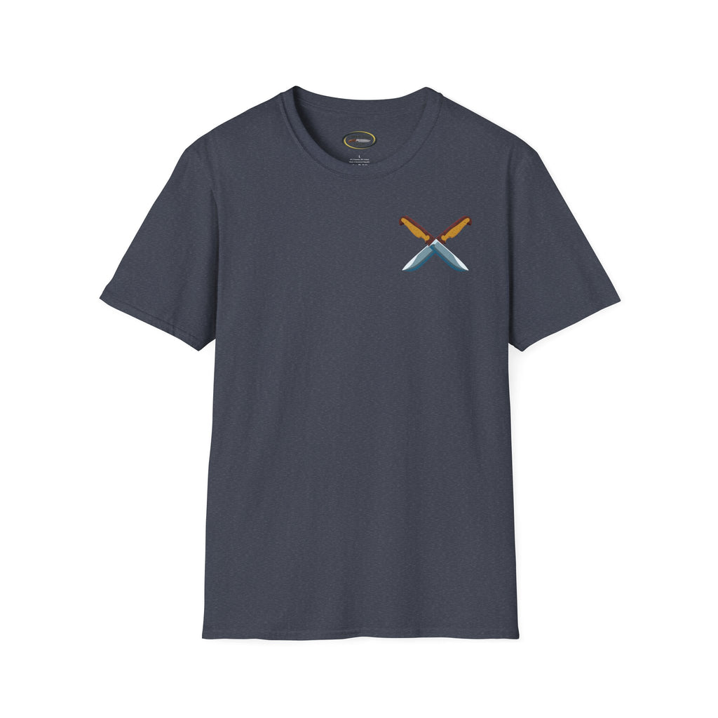 I’d Grind That Unisex T-Shirt - Soft Cotton Knife Enthusiast Tee, Durable Crew Neck, Ethically Made