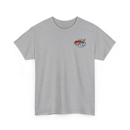 Crab-Themed Unisex Heavy Cotton Tee - Fun Seafood T-Shirt, Beach Wear, Summer Party, Ocean Lover Gift, Casual Style